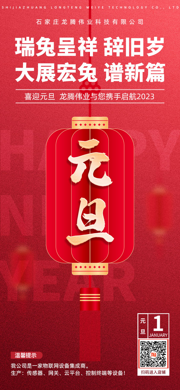 2023年1月1日元旦快樂！
